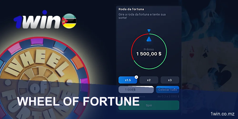 Roda da Fortuna no 1win Casino