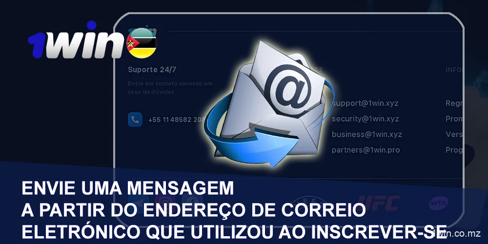 Enviar cópias dos documentos para a 1win