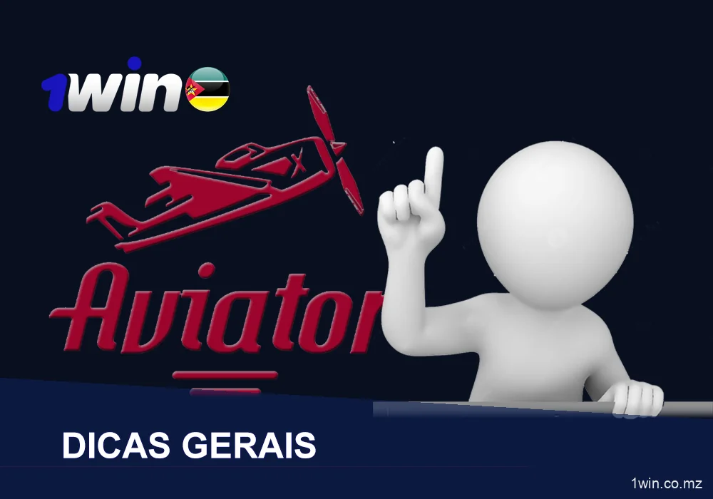 1win Aviator Dicas gerais