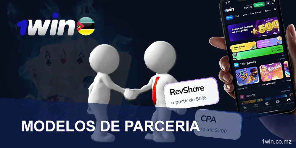 1win Modelos de parceria em Moçambique