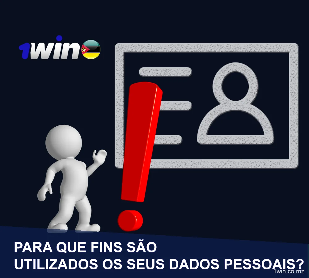 Utilização dos dados dos jogadores da 1win