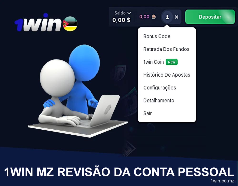 Conta pessoal 1Win Site