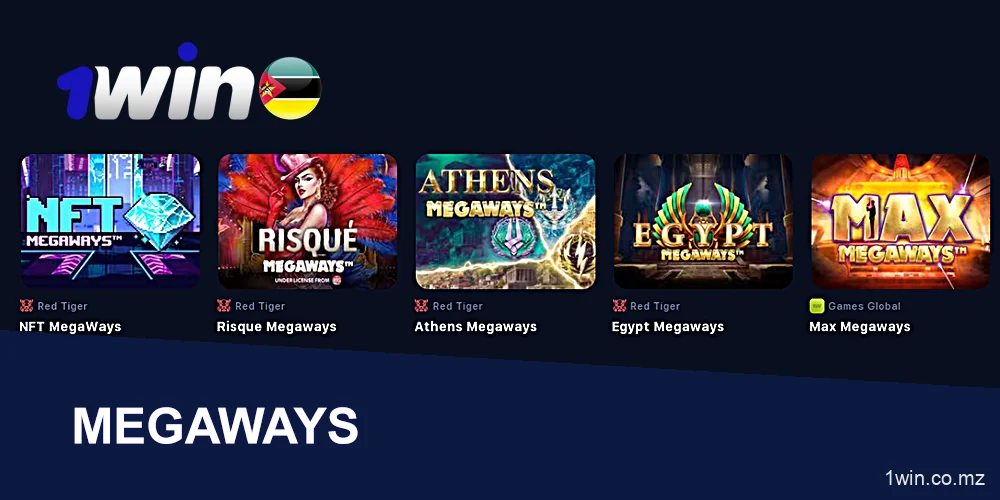 Jogos Megaways no 1Win Casino