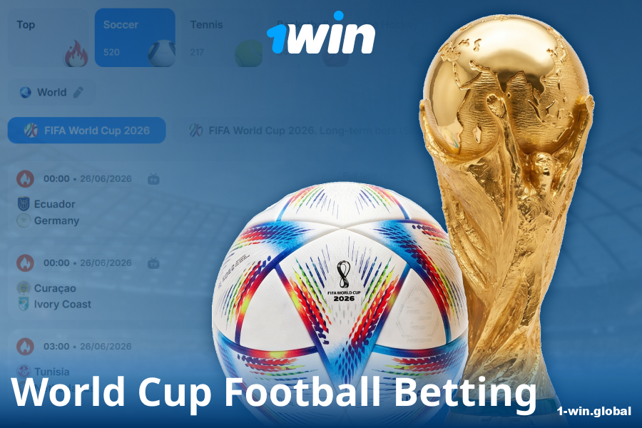 1win World Cup Betting Review