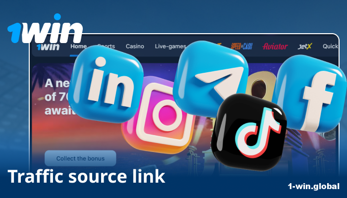 Promote 1win via blogs or social networks
