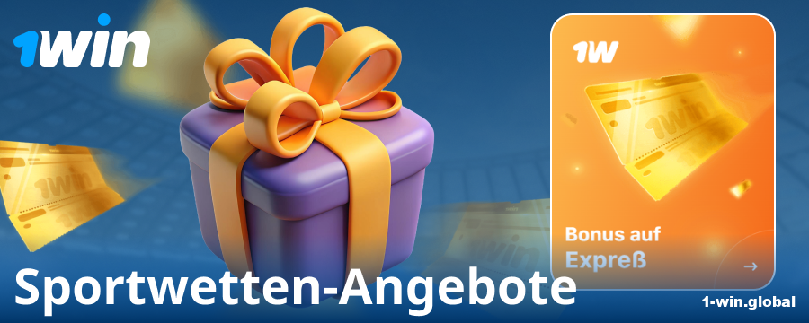Sportwetten-Boni für deutsche Wettende bei 1Win