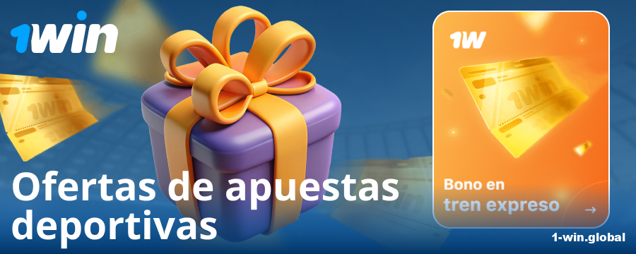 Bonos deportivos para apostadores de 1Win España