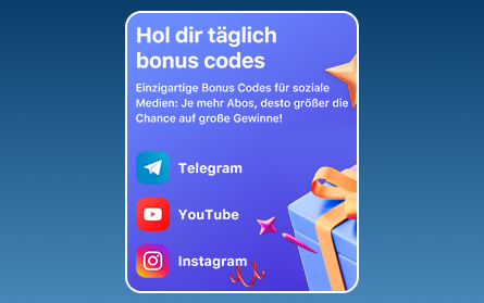 Bonus für soziale Netzwerke für Spieler bei 1Win DE